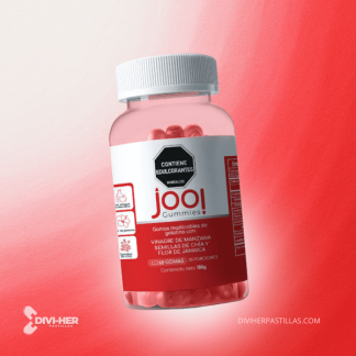 GOMAS DE VINAGRE DE MANZANA Y FLOR DE JAMAICA 60 CÁPSULAS